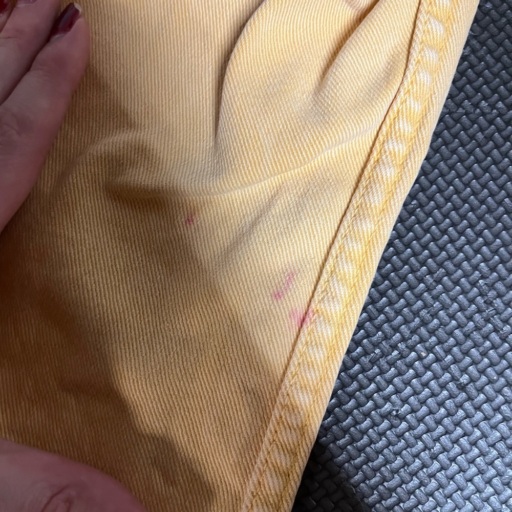 Yellow The Marine Straight Zara Pants - Picture 3 of 4